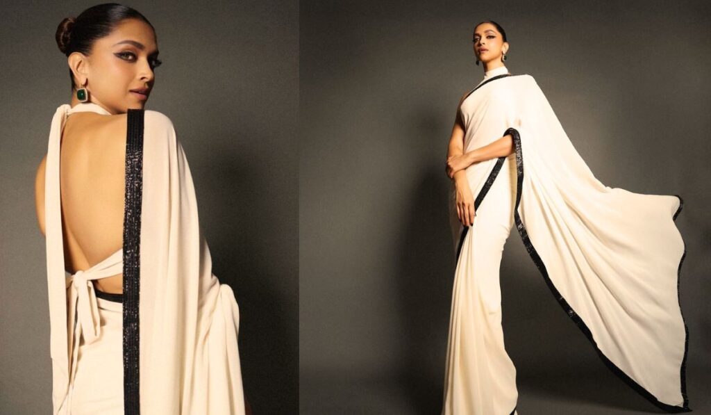Deepika Padukone Saree Look