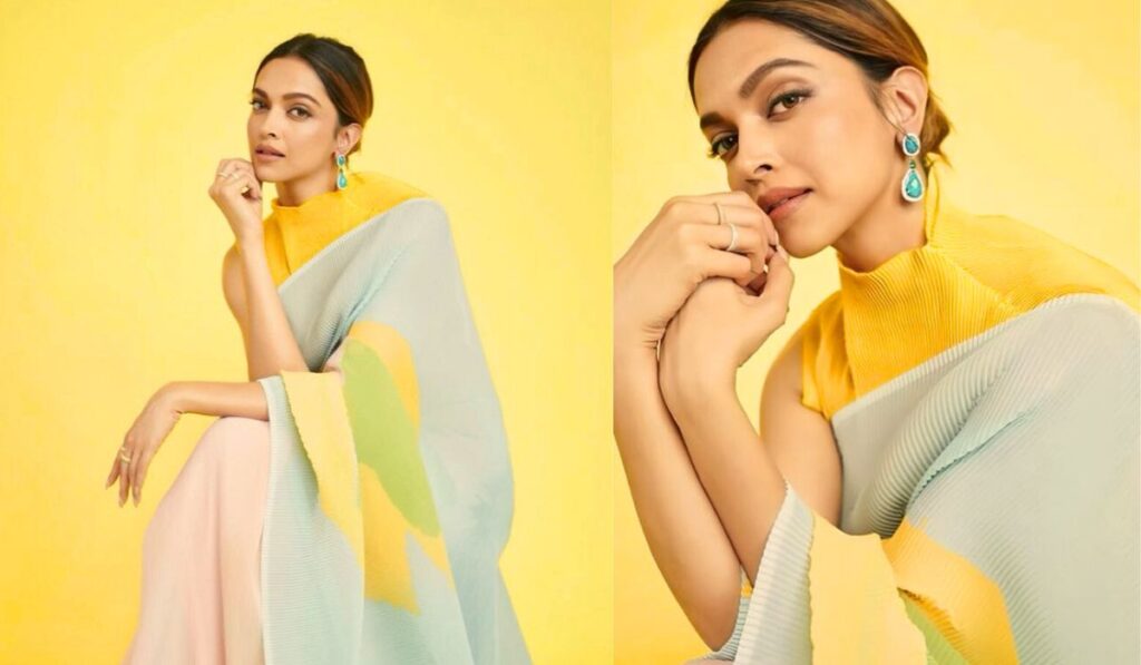 Deepika Padukone Saree Look
